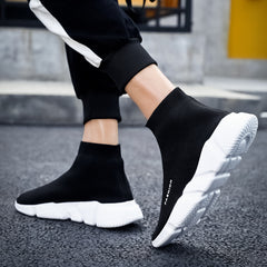 Botas Soft Sports Training Negras Blancas