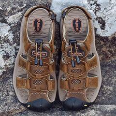 Zapatos de hombre de cuero de verano