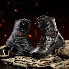 Otoño Invierno Hombres Botas Militares