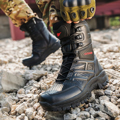 Otoño Invierno Hombres Botas Militares