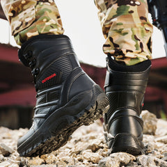 Otoño Invierno Hombres Botas Militares